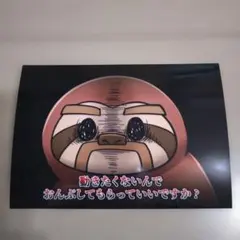 ドズル社 ナマケモノ ドズル ブロマイド L版 匿名発送 ①