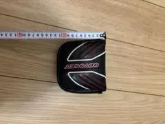 ODYSSEY パター用ヘッドカバー 黒/赤