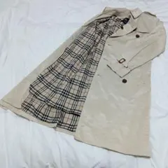 バーバリー ロンドントレンチコート ミドル ノバチェック ライナー 三陽商会製
