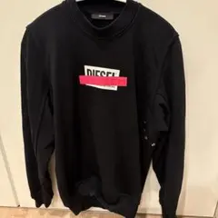 DIESEL ブラック トレーナー
