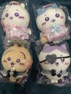 ちいかわ　てんし&あくま　ぬいぐるみS 4個セット