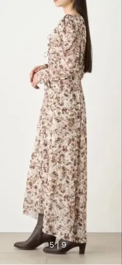 SNIDEL スナイデル 長袖ワンピース