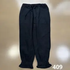 ブラック カジュアルパンツ