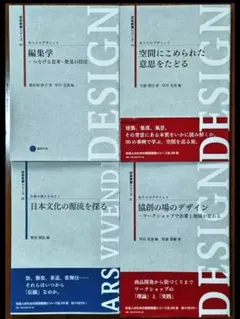 京都芸術大学　テキスト１０冊 建築デザインコース】孤軍奮闘？獅子奮迅？新しいテキストが出来上がり