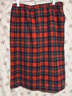PENDLETON ペンドルトン スカート 赤 チェック 古着 USAビンテージ