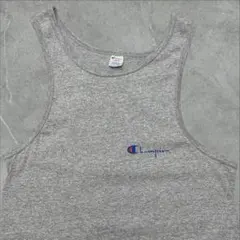 80s USA製 チャンピョン タンクトップ 杢グレー L Championのサムネイル