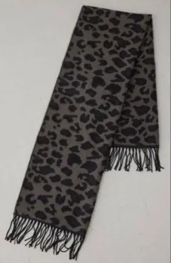 【️当日発送】AZUL by MOUSSY ビッグレオパードストール グレー