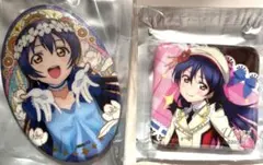 ラブライブ μ's 中国 限定 缶バッジ 園田海未