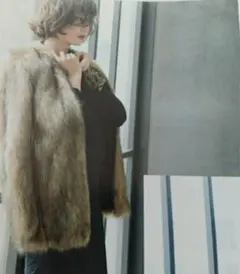 フェイクファー ファーコート