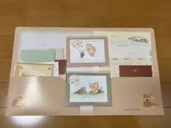 平成レトロ プーさん レターセット Disney