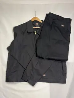 B010 新品 Dickies（ディッキーズ）黒　セットアップ　XXL