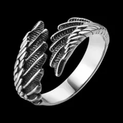 【B030】リング　メンズ　レディース　シルバー　アクセサリー　15号のサムネイル