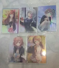 未開封新品　ホロライブ　ERROR　スペシャルチョコウエハースカード　５種セット