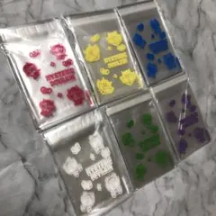 ヒスミニ　opp袋　各色50枚入り6色セット