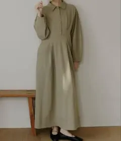 OLUN オルン ストライプワンピース アイボリー Sサイズ きりまる