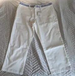 【新品 未使用】UNITED ARROWS クロップドパンツ オフホワイト XLのサムネイル