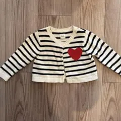 baby GAP ベビー ボーダーカーディガン　6-12month 70-80