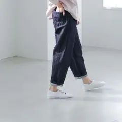 eternite de soi-e ソワ コットン リネンデニムパンツ 日本製