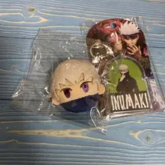 呪術廻戦 プチッとバッジとキーホルダーセット