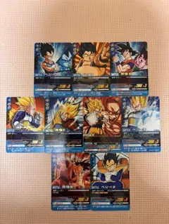 ドラゴンボールZ データカードダス 孫悟空 ベジータ