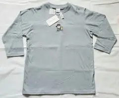 新品 I'm Doraemon 7分袖 Tシャツ グレー Lのサムネイル