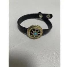 ターコイズ柄　バングル