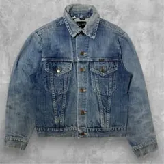 Wrangler 127MJ デニムジャケット38 USA製 70s 黒タグ