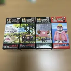 ワンピース WCF ストロングワールド ver.2.3.4 4個セット