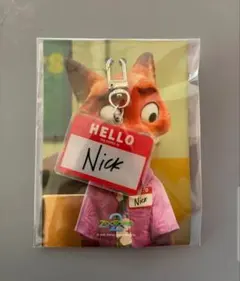 ズートピア2 映画 入場者特典 韓国限定 6週目 キーホルダー ニック