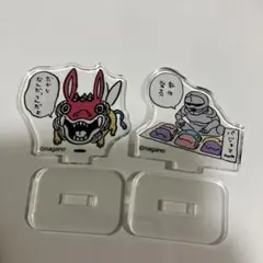 ちいかわ　初期お面キメラ　鎧さん新作発売 アクリルスタンド２点