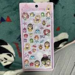 正規品　ボンボンドロップシール　ディズニープリンセス