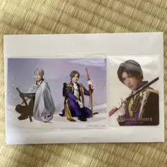 刀ミュ　静かなる夜半の寝ざめ　ブロマイド　クリアカード　へし切長谷部　山姥切長義