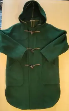 Xmasセール♪【Churchill】英国 ダークグリーン ダッフルコート L