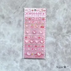 【新品未開封】サンリオ ハローキティ タイルシール （チェリー）