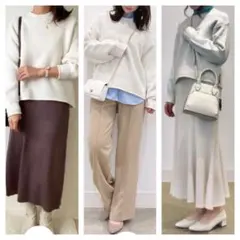 GU ジーユー　クロップドセーター　ニット　セーター