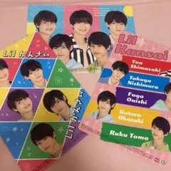 Lilかんさい 下敷き セブンイレブン3枚セット