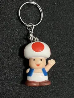 スーパーマリオ　キノピオ　キーホルダー　任天堂　Nintendo　当時物　レア