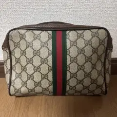 GUCCI オールドグッチシェリーライン クラッチバッグ 156.01.030