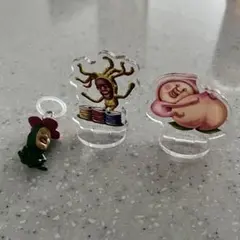 こびとづかん　めじるしアクセサリー　アクリルスタンド