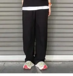 ユニクロCスウェットワイドパン