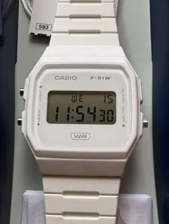 カシオ CLASSIC デジタル 腕時計 F-91WB-7AJF ホワイトのサムネイル