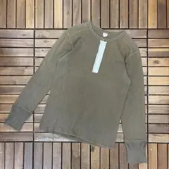 The REAL McCOY'S ヘンリーネック 長袖 Tシャツのサムネイル