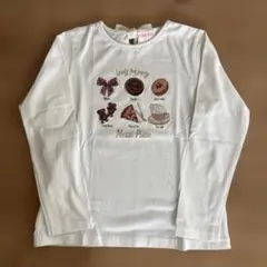 mezzo piano 長袖カットソー　130cm