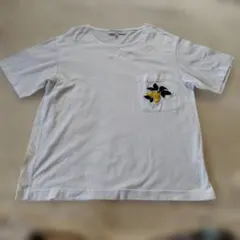 Christian Dior Sports ホワイト 半袖Tシャツ ポケット刺繍のサムネイル