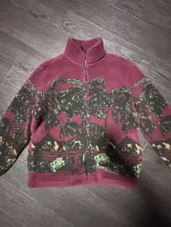 StussyHawaiian Jacquard Mock フリースジャケット