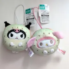 サンリオ フルーツきぐるみマスコット　キウイ　マイメロディ　マイメロ　クロミ