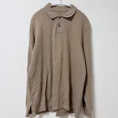 UNITED ARROWS 長袖ポロシャツ ベージュ M - メルカリ