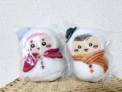 ちいかわキーホルダー《栗まんじゅうと古本屋2個セット》　セブンイレブン一番くじ