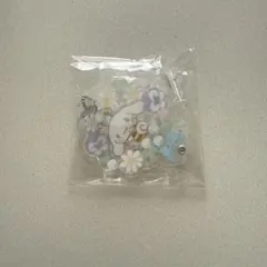 サンリオキャラクターズ シークレットカスタムアクリルチャーム（フラワー）