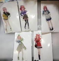 五等分の花嫁 アクリルバッジ コンプリートセット ヴィレッジヴァン